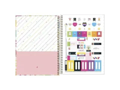 Imagem do CADERNO CD COLEGIAL ESPIRAL BE NICE 01 MATERIA 80FLS