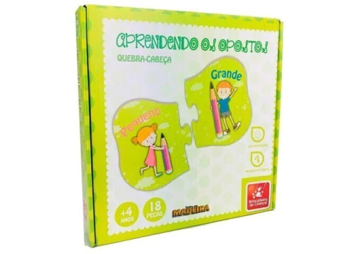 QUEBRA CABECA APRENDENDO OS OPOSTOS 8450 - comprar online