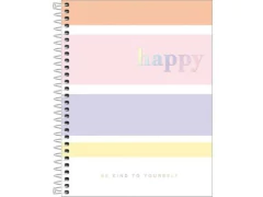 CADERNO COLEGIAL 01 MATERIA HAPPY COLOR 80F CD - comprar online