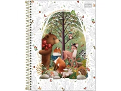 CADERNO DE 10 MATERIAS LOVELAND 160FLS CAPAS SORTIDAS - comprar online