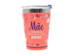COPO VIAGEM SNAP 300ML FORCA, DEDICACAO E AMOR - comprar online