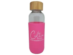 GARRAFA DE VIDRO ECO 450ML BONS PENSAMENTOS 334707 na internet