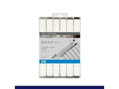 MARCADOR CIS GRAF DUO EST C/6TONS DE CINZA 59.7700 - comprar online