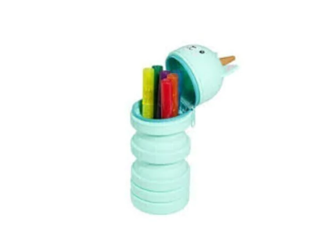 ESTOJO DE SILICONE ANIMAL PLANET VERDE C/1 - comprar online