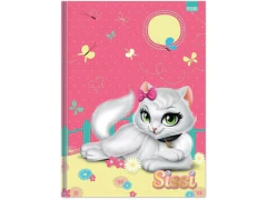CADERNO BROCHURA PEQUENO 96FLS 1/4 SISSI CP SORTIDAS na internet