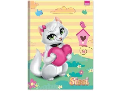 CADERNO BROCHURA PEQUENO 96FLS 1/4 SISSI CP SORTIDAS - loja online