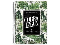 CADERNO DE 10 MATERIAS 200F COBRA DAGUA FEMININO CAPA SORTIDAS - loja online