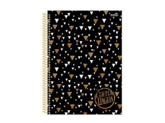 CADERNO DE 10 MATERIAS 200F COBRA DAGUA FEMININO CAPA SORTIDAS
