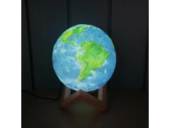 LUMINARIA GLOBO TERRESTRE COM SUPORTE - Papelaria Visão