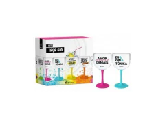 TACA GIN C/2UN BICOLOR - EU E GIN E TONICA - comprar online