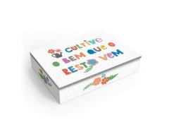 PORTA-JOIAS M FRASES COLORIDAS - comprar online