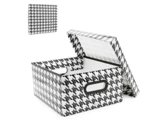 CAIXA ORGANIZADORA GRANDE PIED DE POULE 35X35X16CM - comprar online