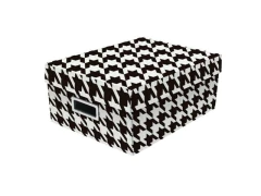 CAIXA ORGANIZADORA MEDIA PIED DE POULE 29X29X15CM na internet