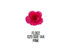 FLOR EM PAPEL - C/12 UNID COR PINK FLOR ARTE LARG 2,0 CM FL002-020 008 - comprar online