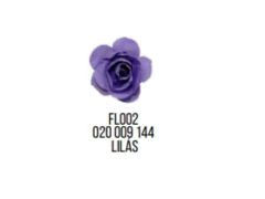 FLOR EM PAPEL - C/12 UNID COR LILAS FLOR ARTE LARG 2,0 CM FL002-020 009 - comprar online