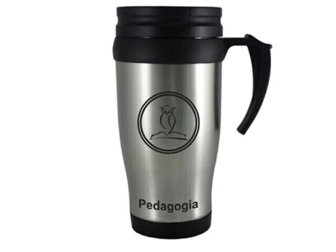 COPO PRATA PEDAGOGIA 400 ML - comprar online