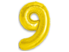 BALAO METALIZADO 1640 CM DOURADO 9 - comprar online