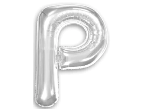 BALAO METALIZADO 1640 CM PRATA P - comprar online