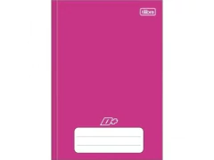 CADERNO BROCHURA CD 1/4 D+ ROSA 96FLS - comprar online