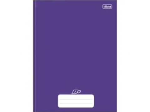 CADERNO BROCHURA CD 1/4 D+ ROXO 96FLS - comprar online
