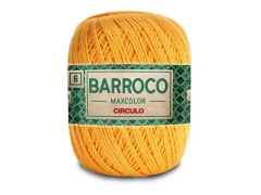 BARBANTE BARROCO MAXCOLOR 6 OURO 400G COR 1449