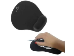 MOUSE PAD GEL MULTILASER PRETO na internet
