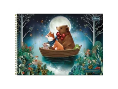 CADERNO DE CARTOGRAFIA ESPIRAL CD LOVELAND 80FLS