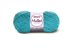 LÃ MOLLET 100GR - COR 5556 TIFANNY - comprar online