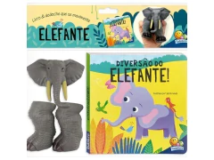 LIVRO INFANTIL AVENTURAS COM DEDOCHES: DIVERSAO DO ELEFANTE - comprar online