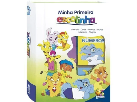 LIVRO INFANTIL BOX C/6 UND.: ESCOLINHA - comprar online