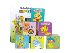 LIVRO INFANTIL BOX C/6 UND.: ESCOLINHA na internet