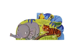 LIVRO INFANTIL CABECAS,CAUDAS E FOCINHOS:CORES-SELVA DO ELEFANTE JUMBO,A - Papelaria Visão