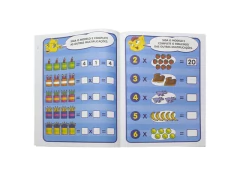 LIVRO INFANTIL ESCOLINHA APRENDENDO MATEMATICA: MULTIPLICAR E DIVIDIR - Papelaria Visão