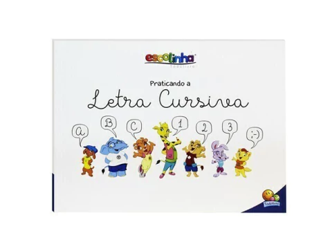 LIVRO INFANTIL ESCOLINHA ESCREVER BEM PRATICANDO A LETRA CURSIVA - comprar online