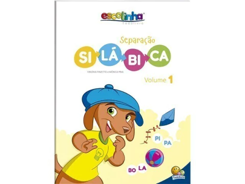 LIVRO INFANTIL ESCOLINHA SEPARACAO SILABICA: VOL.1