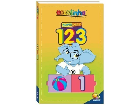 LIVRO INFANTIL ESCOLINHA SUPERJANELAS: 123 - comprar online