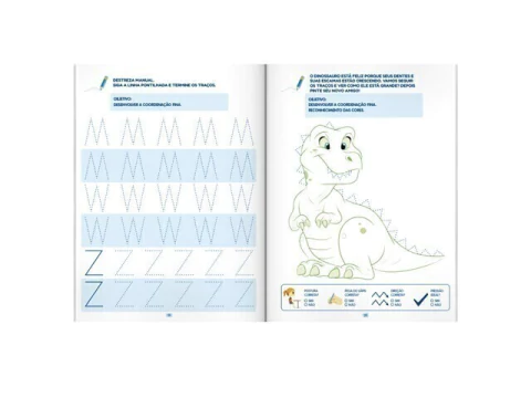 LIVRO INFANTIL ESCOLINHA TREINANDO A COORDENACAO MOTORA - comprar online