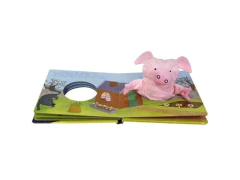 Imagem do LIVRO INFANTIL FANTOCHES E CONTOS: OS TRES PORQUINHOS