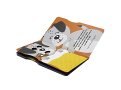 Imagem do LIVRO INFANTIL GIRE O DISCO! CAOZINHO SAI PARA UMA CAMINHADA, O