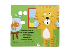 LIVRO INFANTIL GIRE O DISCO! GATO TOMA UM BANHO, O - Papelaria Visão