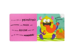 UM LIVRO PARA TOCAR E SENTIR: MONSTROS FOFOS E MACIOS - Papelaria Visão