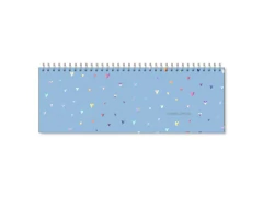 PLANNER ORGANIZADOR SEMANAL CORACOES HOLOGRAFICOS - comprar online