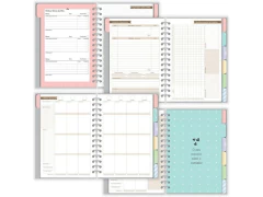 PLANNER PERMANENTE M CORACOES HOLOGRAFICOS - Papelaria Visão