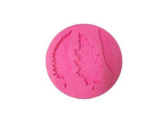 MOLDE DE SILICONE FOLHAS 5 MS024 - comprar online