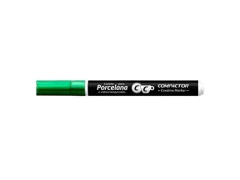 CANETA MARCADOR PORCELANA CREATIVE 3MM VERDE METALICA COMPACTOR - comprar online