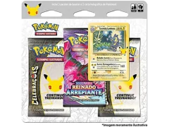TRIPLE PACK POKEMON CELEBRACOES - Papelaria Visão