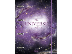 CADERNO ARGOLADO CART C ELASTICO MAGIC 80FLS