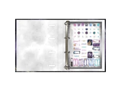 CADERNO ARGOLADO CART C ELASTICO MAGIC 80FLS na internet