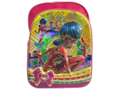 MOCHILA DE COSTA 3D PERSONAGENS GRANDE HEROINA VERMELHA