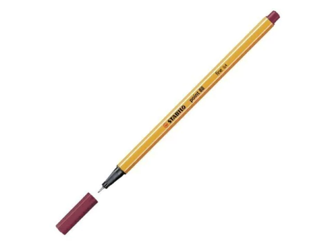CANETA STABILO POINT 88/19 BORDO 0,4MM - comprar online